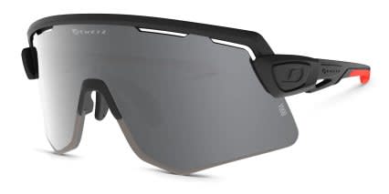 Demetz Suit w/Clip-On Matte Black glasses - Matte Black - Angle View