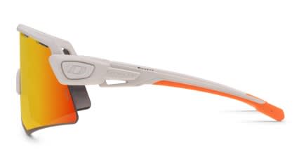Demetz Suit w/Clip-On Gray, Orange glasses - Gray / Orange - Side View