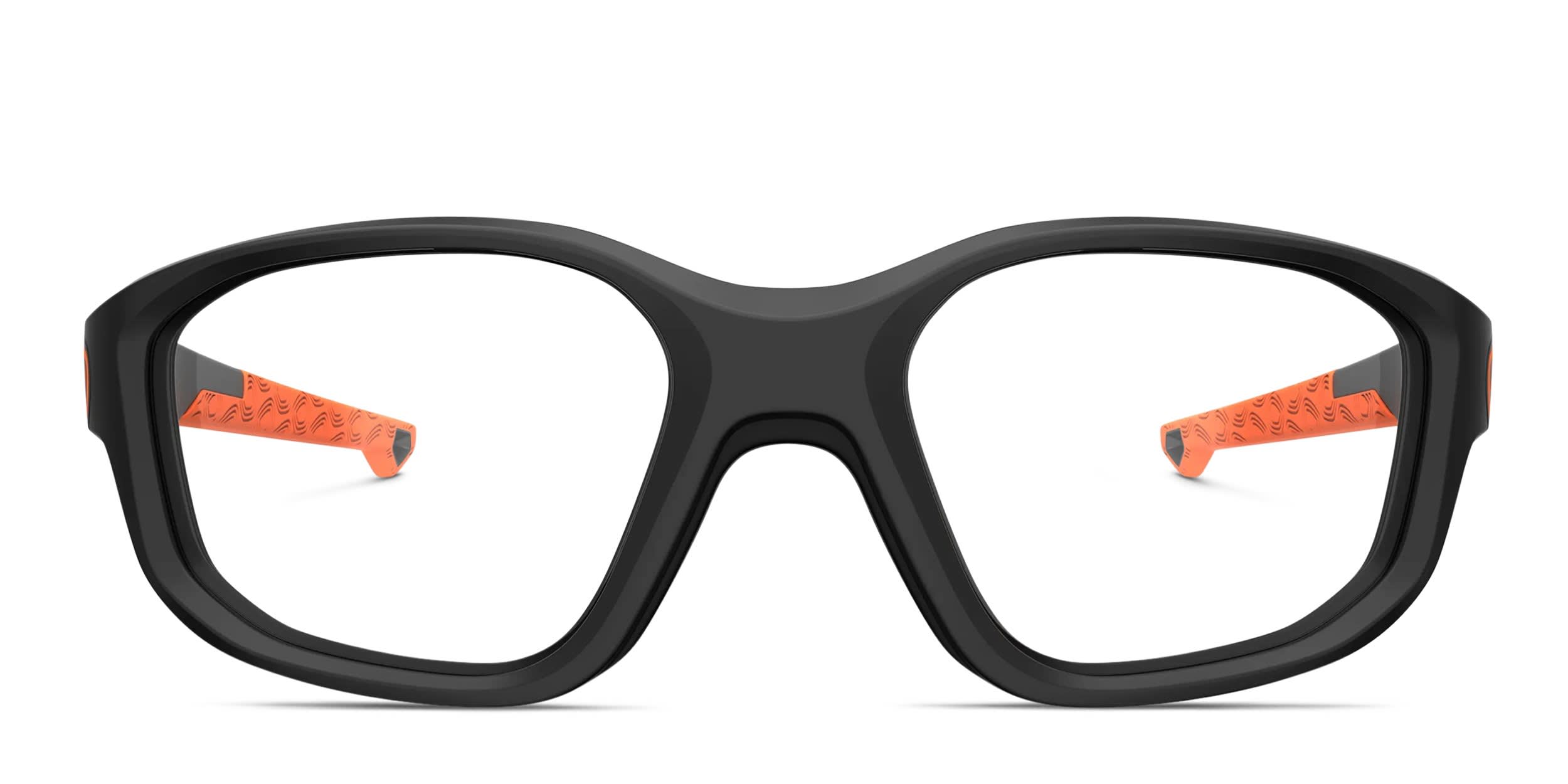 Demetz Puntaco Matte Black, Orange glasses - Matte Black / Orange - Frontal View