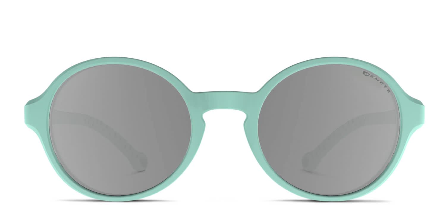 Demetz Naambio Kids Green, Silver glasses - Green / Silver - Frontal View