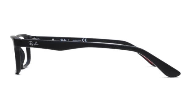Ray-Ban 5277 Matte Black Eyeglasses | Includes FREE Rx Lenses