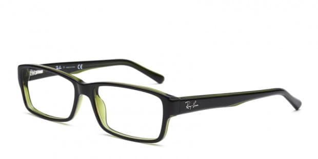 Ray Ban RX5169 Tortoise Green Eyeglasses Includes FREE Rx Lenses
