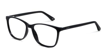 Amelia E. Laura Shiny Black glasses - Shiny Black - Angle View