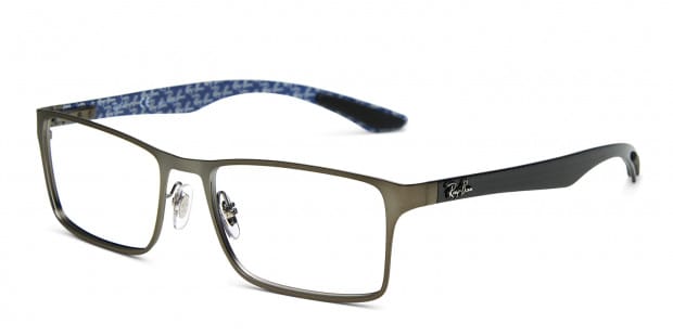 Ray Ban 8415 Silver w Blue NA