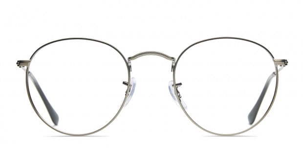 Ray ban metal round clearance