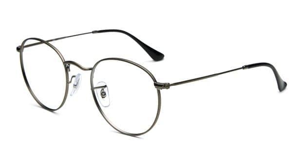 Ray-Ban RX3447V Round Metal Gunmetal Eyeglasses | Includes  display picture 3