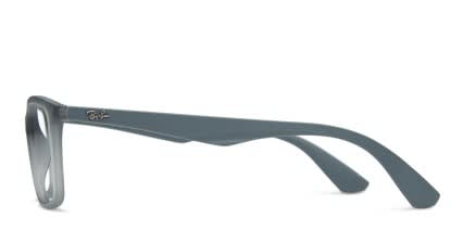 Ray-Ban RX7047 Gray glasses - Gray - Side View