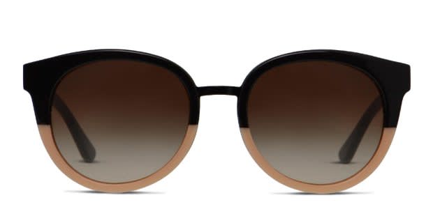 Tory Burch Panama Black w/Neutrals Prescription Sunglasses display picture 1