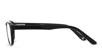 Muse M8590 Black glasses - Shiny Black - Side View