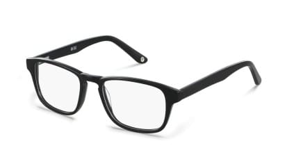 Muse M8590 Black glasses - Shiny Black - Angle View