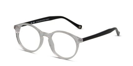Muse M8071 Clear w/Black glasses - Clear / Black - Angle View