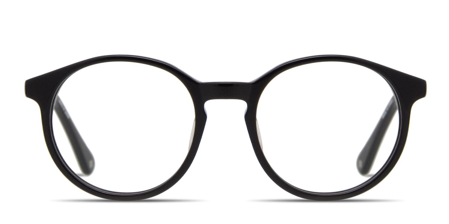 Muse M8071 Shiny Black glasses - Shiny Black - Frontal View