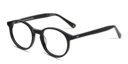 Muse M8071 Shiny Black glasses - Shiny Black - Angle View