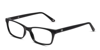 Muse Carpenter Shiny Black glasses - Shiny Black - Angle View