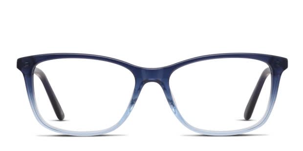 Muse Bozeman Blue Clear Eyeglasses Includes FREE Rx Lenses