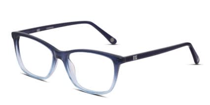 Muse Bozeman Blue, Clear glasses - Blue / Clear - Angle View