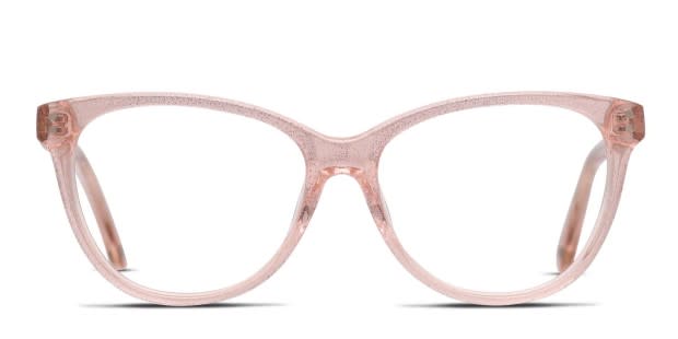 Cat eye glasses pink outlet