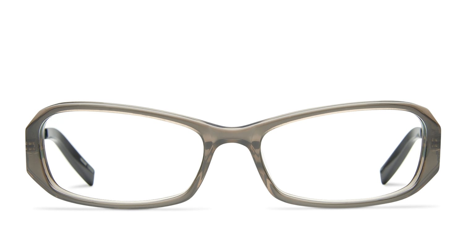 Converse Composition Clear Black NA glasses - Black - Frontal View