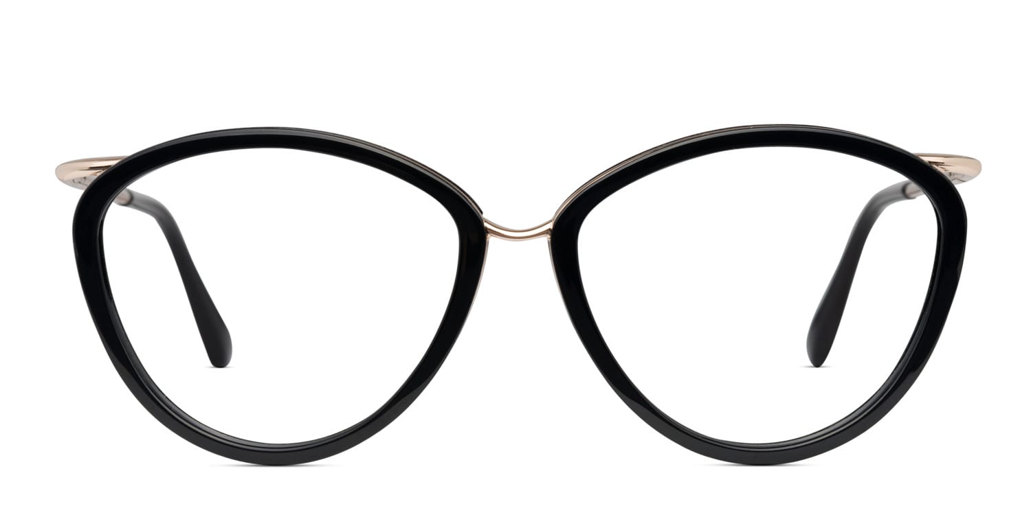 Tom Ford TF5247 Black NA glasses - Black - Frontal View