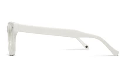 Muse M Classic Shiny White glasses - White - Side View