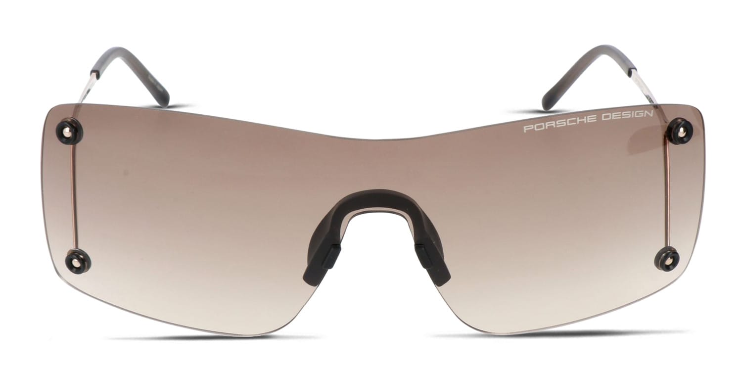 Porsche Design P8620 gray frame with brown clear gradient shields