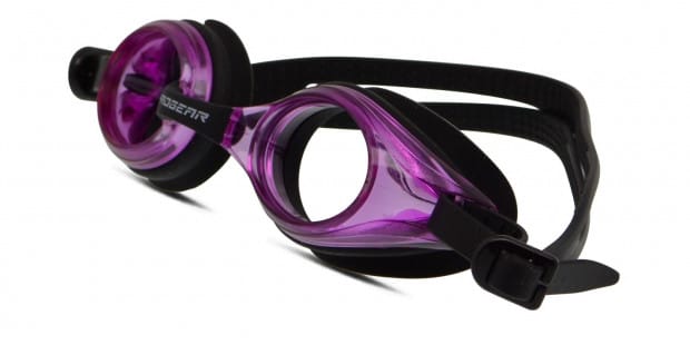 Purple swimming goggles discount