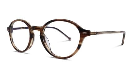 Belvie Alvia Brown glasses - Brown - Angle View