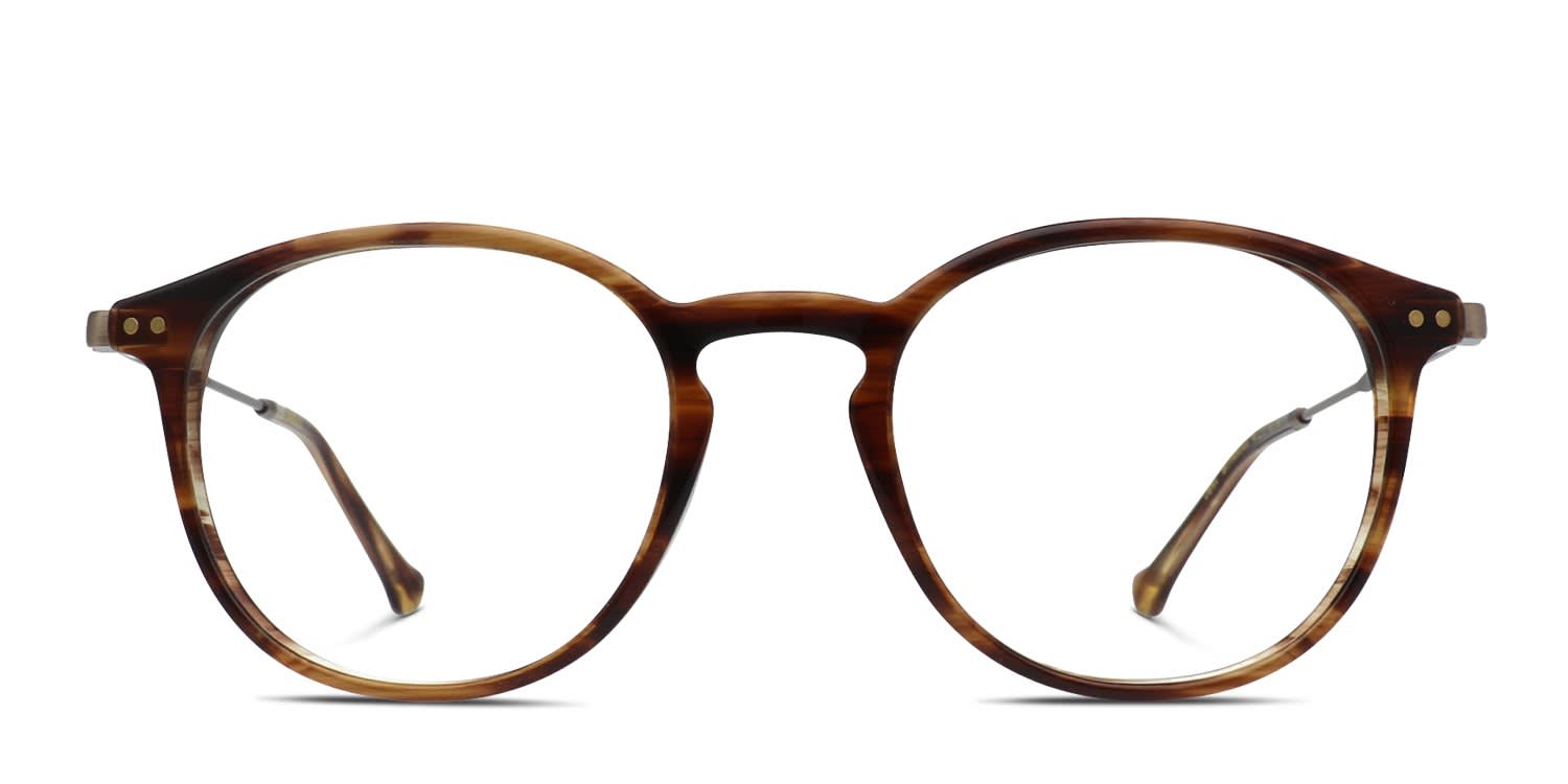 Belvie Darell Brown, Tortoise glasses - Brown / Tortoise - Frontal View