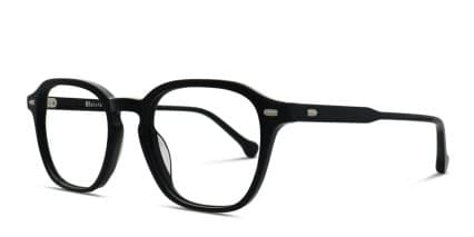 Belvie Dejar Shiny Black glasses - Shiny Black - Angle View