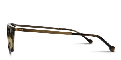 Belvie Edgar Brown, Tortoise glasses - Brown / Tortoise - Side View