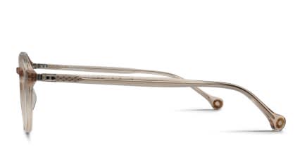 Belvie Kaisa Beige, Clear glasses - Beige / Clear - Side View