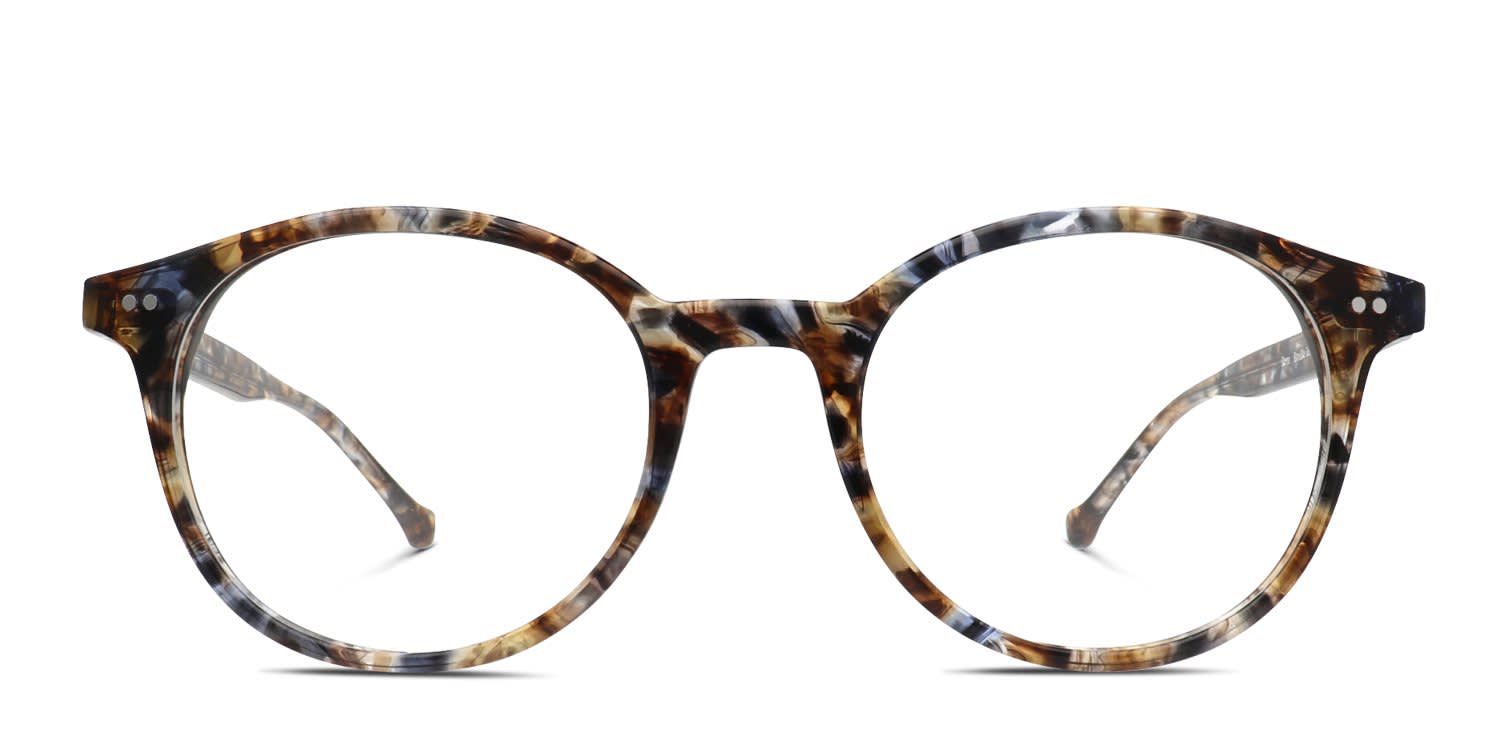 Muse M8071 Blue Tortoise/Multicolor Prescription Eyeglasses