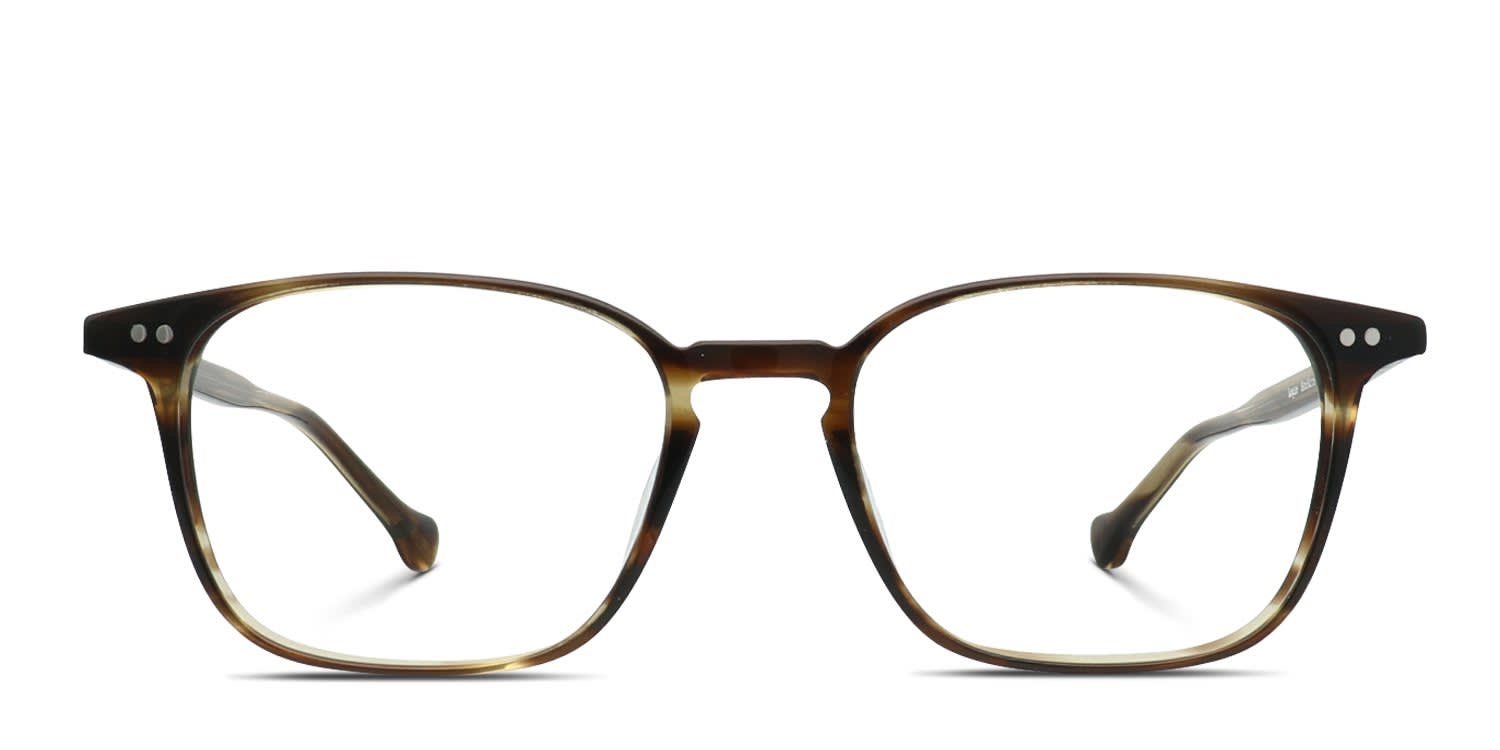 Belvie Logan Brown, Tortoise glasses - Brown / Tortoise - Frontal View