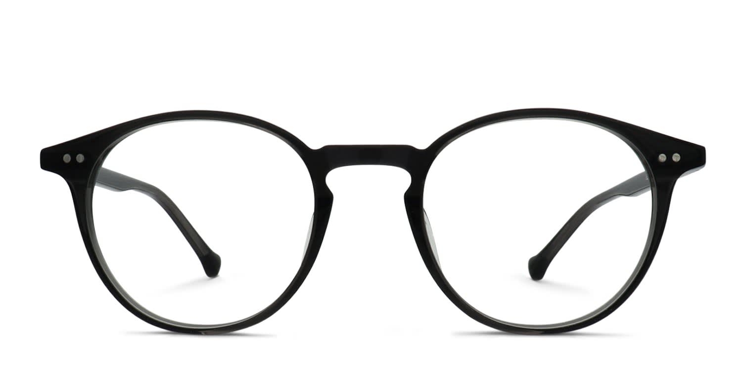 Belvie Pierre Gray glasses - Gray - Frontal View