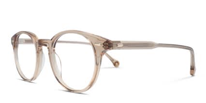 Belvie Rusti Beige glasses - Beige - Angle View