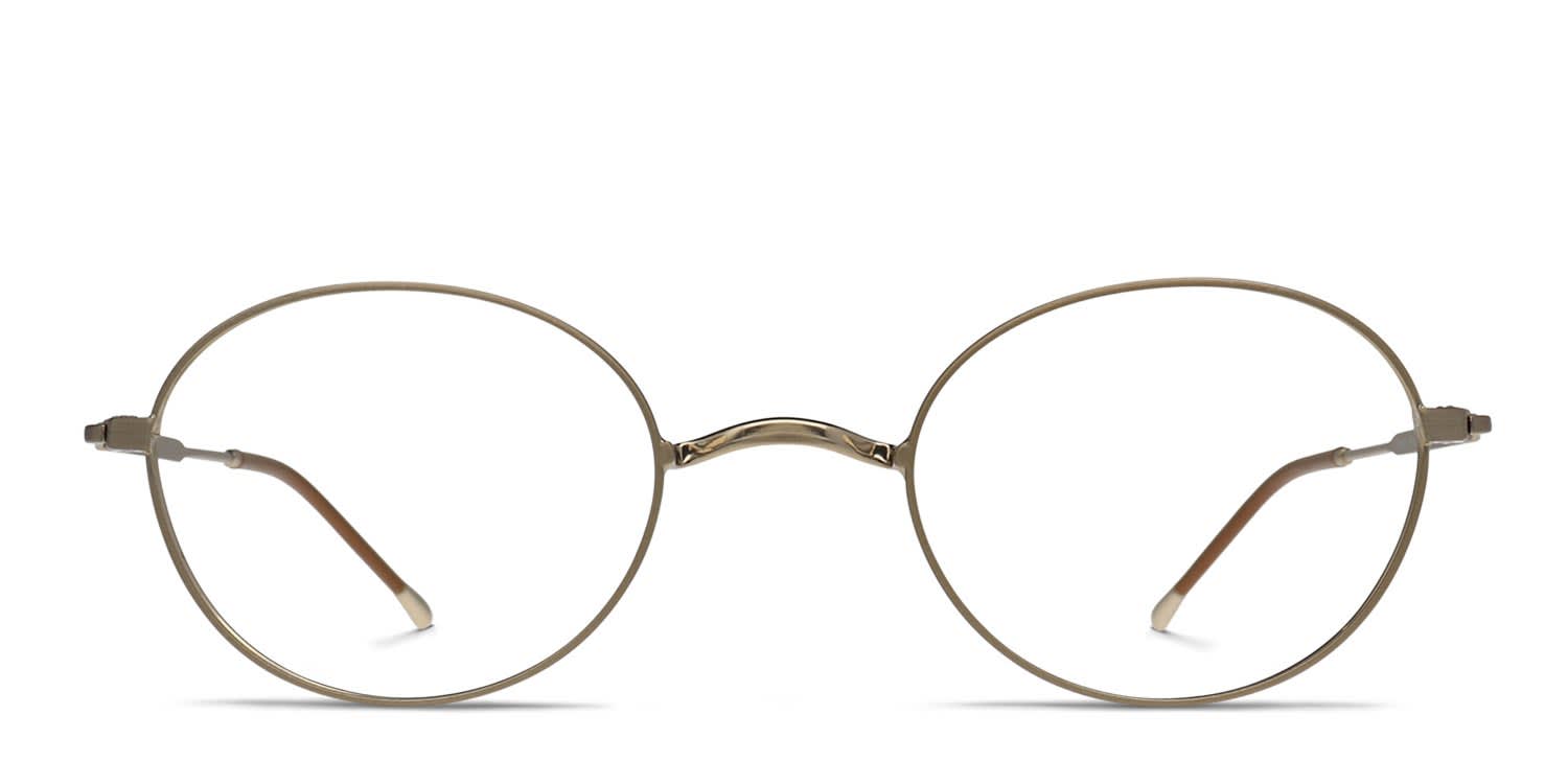 Belvie Chayce Gold glasses - Gold - Frontal View
