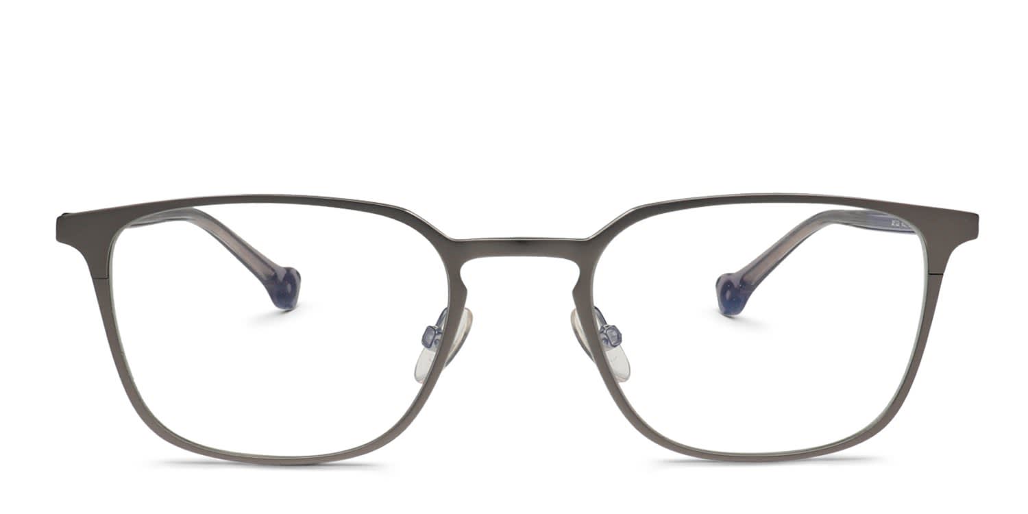 Belvie Joshua Gunmetal glasses - Gunmetal - Frontal View