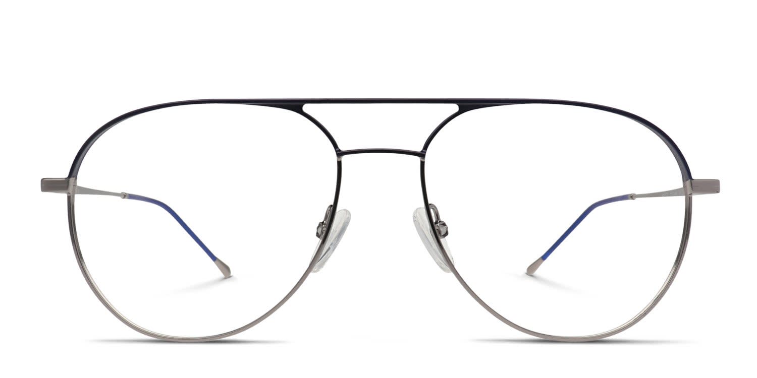 Belvie Lavern Blue, Gunmetal glasses - Blue / Gunmetal - Frontal View