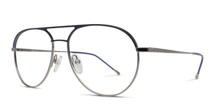 Belvie Lavern Blue, Gunmetal glasses - Blue / Gunmetal - Angle View