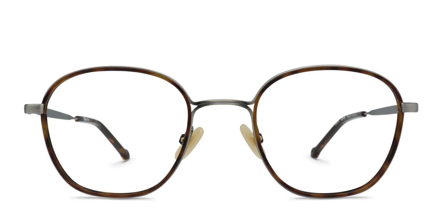 Belvie Martin Tortoise, Silver glasses - Tortoise / Silver - Frontal View