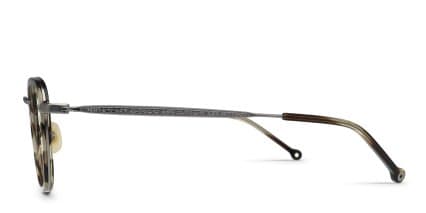 Belvie Rayan Tortoise, Silver glasses - Tortoise / Silver - Side View