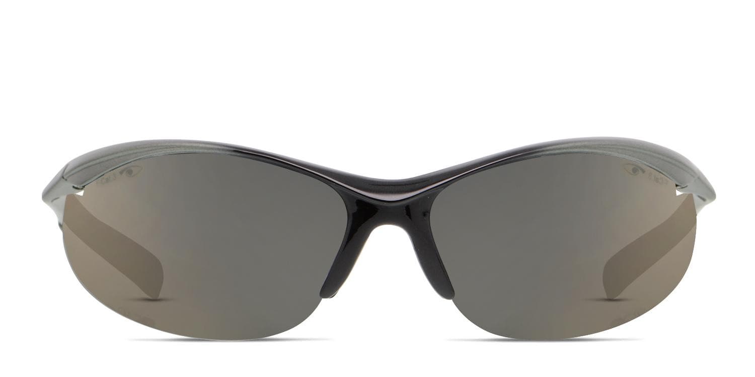 Eyres Yarr Black/Gray glasses - Black / Gray - Frontal View