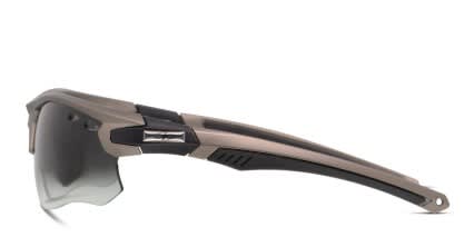 Mirage Gray (Non-Rx-able) glasses - Gray - Side View