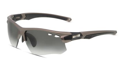 Mirage Gray (Non-Rx-able) glasses - Gray - Angle View