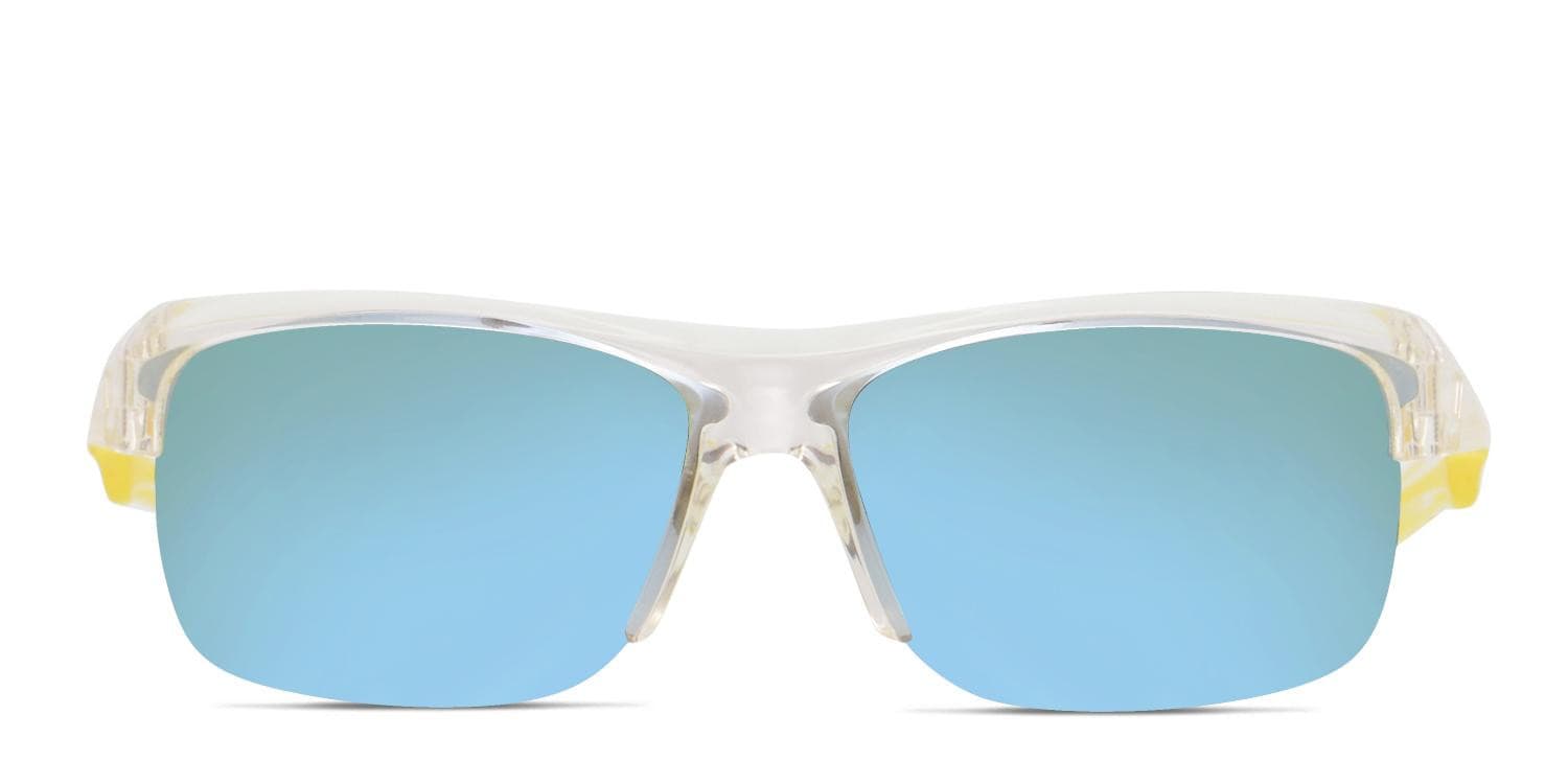 Spring Clear, Yellow glasses - Clear / Yellow - Frontal View