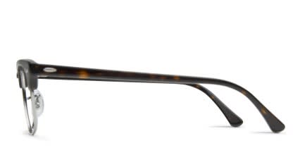 Ray-Ban RX5154 Clubmaster Tortoise w/Silver glasses - Tortoise / Silver - Side View