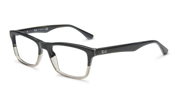 Ray-Ban RX5279 Gray/Clear Eyeglasses | Includes FREE Rx Lenses