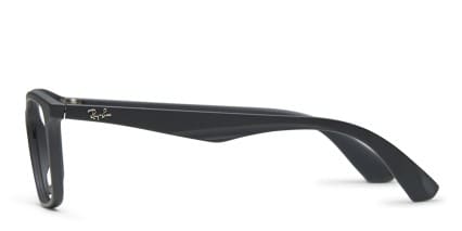 Ray-Ban RX7047 Black glasses - Black - Side View