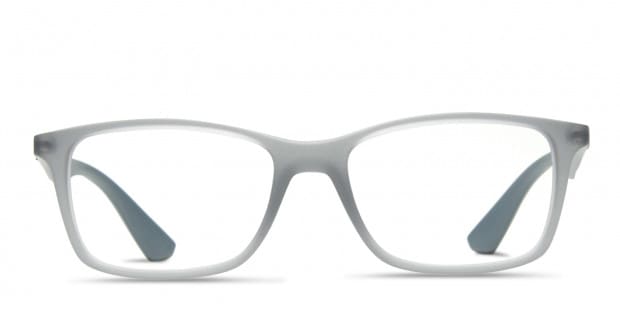 Ray Ban 7047 Gray Prescription Eyeglasses