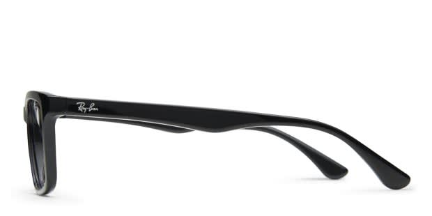 Ray-Ban RX5279 Shiny Black Eyeglasses | Includes FREE Rx Lenses